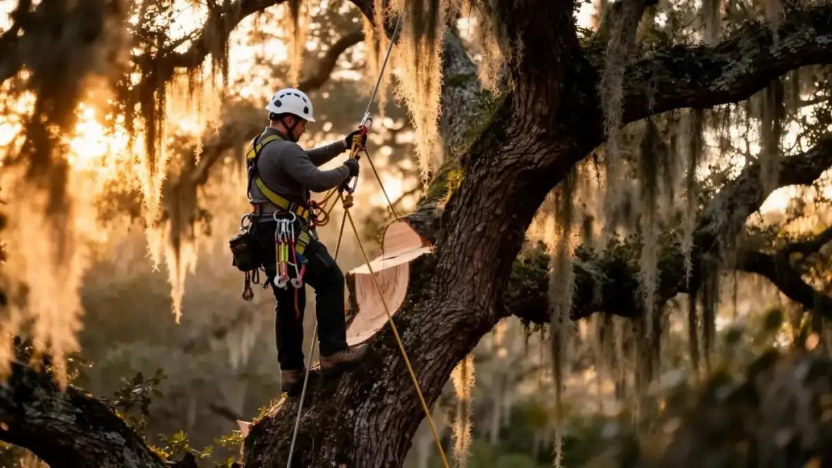 Residential Tree Removal performed by Trip's Tree Service in Wilmington, NC